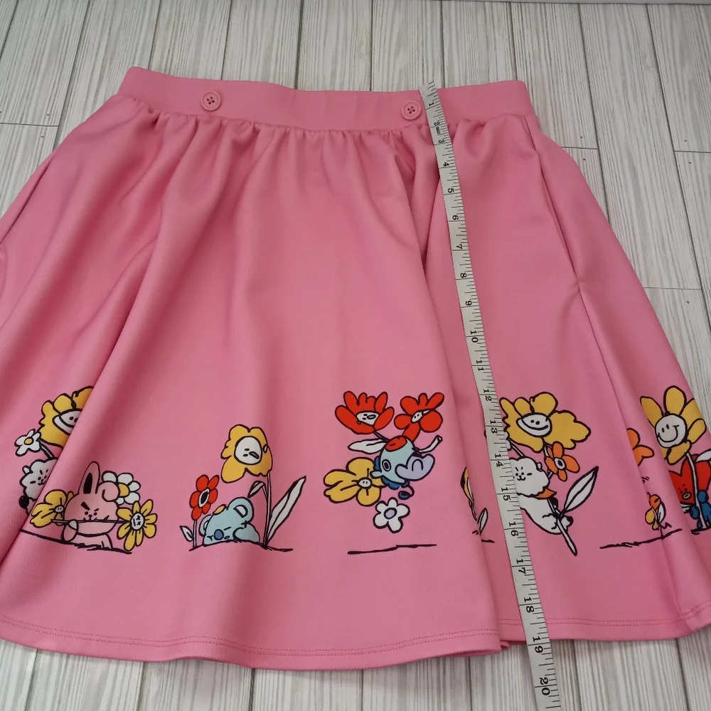 BT21 Skater Mini Skirt